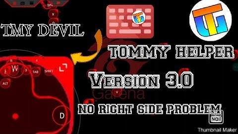 New Tommy Helper | Fully Optimized GameHelper | Version 3.0 | Red Dragon Theme | Road To 1K Soon