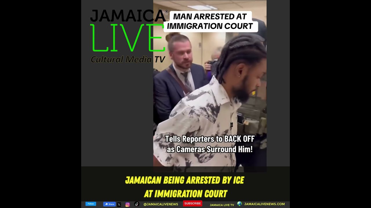 Jamaican Man Was Arrested By ICE At An Immigration Court