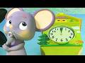 Hickory Dickory Dock Remix 🎶 [2 MIN LOOP] ⏰🐭 Multiple Sound Variations for Kids &amp; Nursery Rhymes