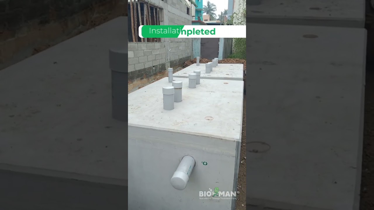 🏗️ Bioman STP Installation Completed at Almandi Construction 🌿