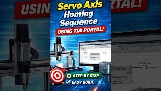 Servo Axis Homing Sequence In Tia Portal Step-By-Step Motion Control Tutorial