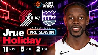 Information Jrue Holiday - 11 Points, 2 Assists, 5 Rebounds vs Kings - 2026-27 Preseason News