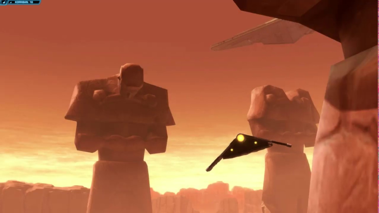 Star Wars The Old Republic - Light Side Sith Assassin Korriban End