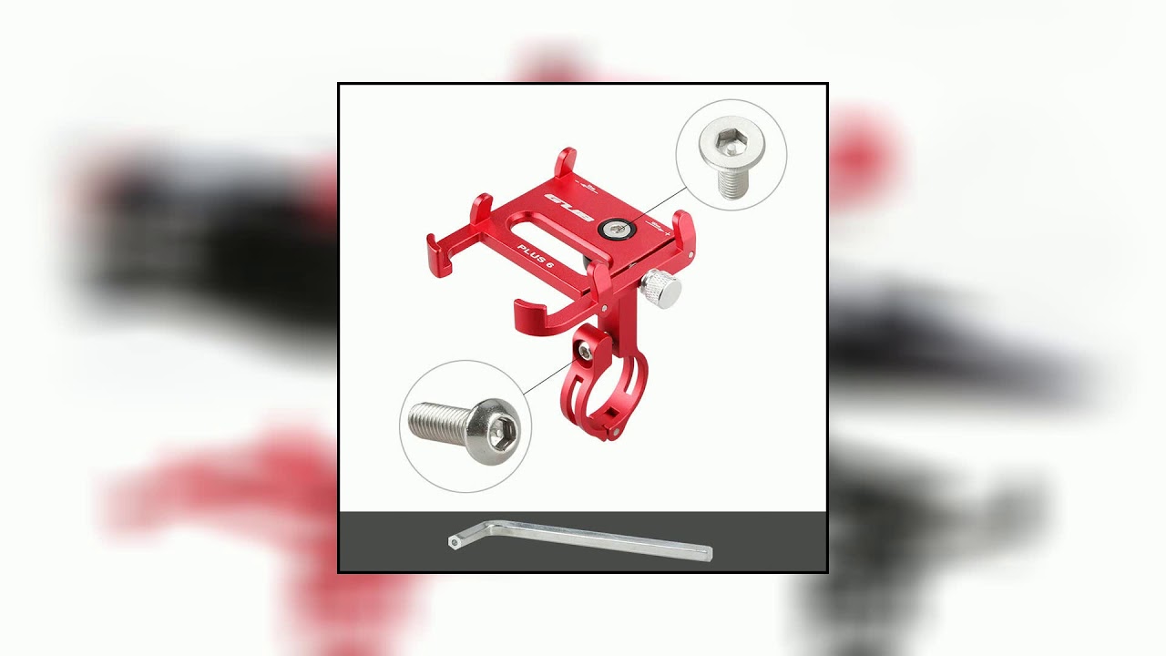 GUB Plus 6 Rotatable Aluminum 3.5-6.2 Inch MTB Bike Phone Holder Motorcycle GPS Stand Support