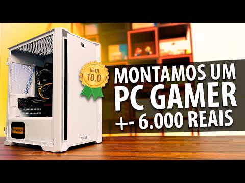 Montagem Completa  PC GAMER  de 6.000 Reais! Roda TUDO!!! Warzone, GTA RP, PUBG, Fortnite...