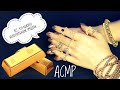 АСМР 🤫 Украшения из золота • Шепот и трейсинг 💍 ASMR Gold jewelry•Whisper and tracing•Show and tell