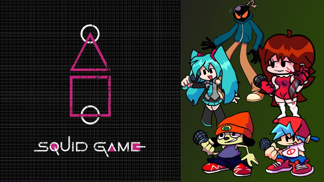 Fnf Racoon 오징어 게임 Squid Game VS FNF | FNF Animation | Friday Night Funkin ...