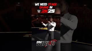 We Need STAGE DIVES In WWE 2K25 🤯