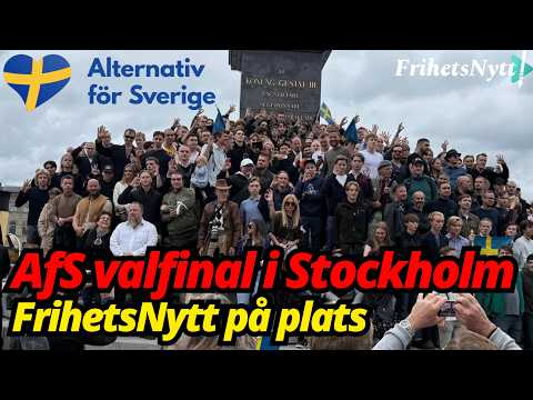 Reportage från AFS Valfinal 12 september
