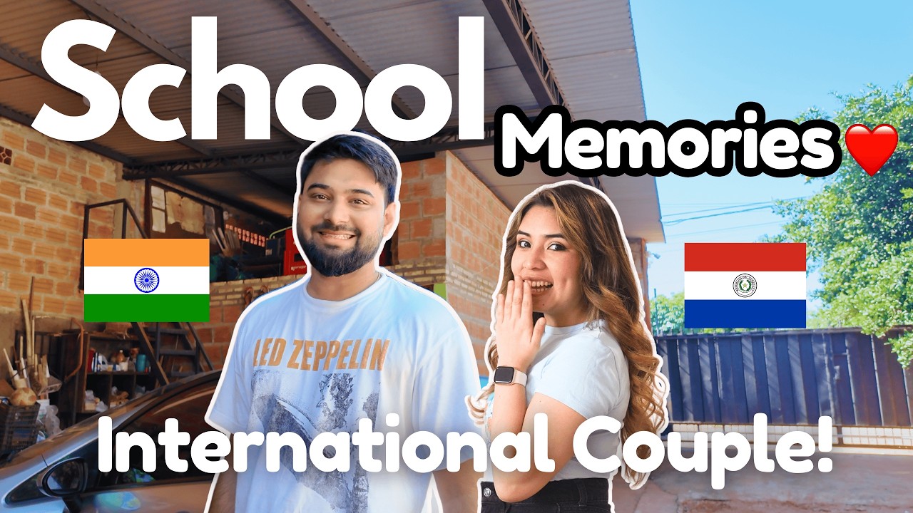 Taking My Indian Husband to My School in Paraguay 🇵🇾🥹 Indian South American Couple ❤️