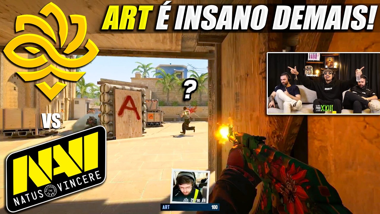ART CALOU TODOS OS HATERS! 🔥 LEGACY x NaVi - MELHORES MOMENTOS | ESL PRO LEAGUE S23 - CS 2