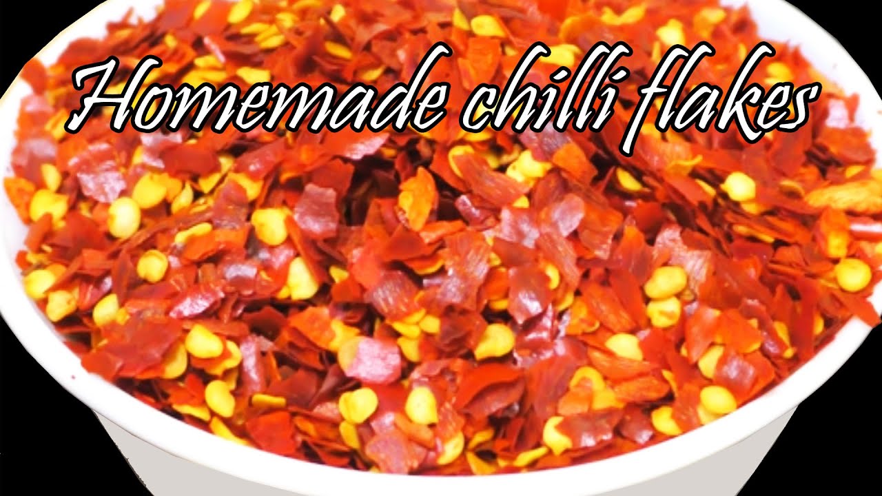 Chilli Flakes RecipeHow to make Chilli Flakes at homeHomemade Chilli Flakes for Snacks YouTube