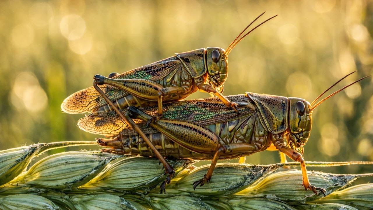 The Hidden Life: From Tiny Hopper to Master Leaper – Inside a Grasshopper’s World You Never Knew