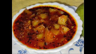 मेथांबा | Methamba Recipe | Mango Relish | kairas