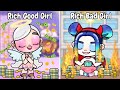 Rich Good Girl VS Rich Bad Girl 🤑😇😈 | Toca Boca | Avatar Story