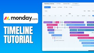 Monday.com Timeline Tutorial For Beginners - How To Use Timeline