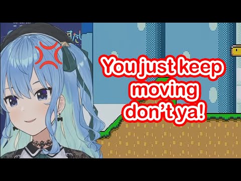 Suisei throws a fit during WarioWare [Hololive/Eng Sub]