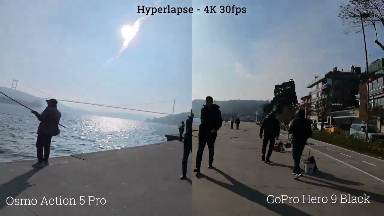 Osmo Action 5 Pro vs GoPro Hero 9 Black Comparison