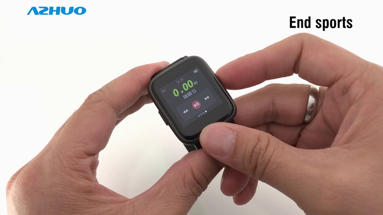 ID205 Smart Watch HR Full Touch Screen Heart Rate Sleep ...