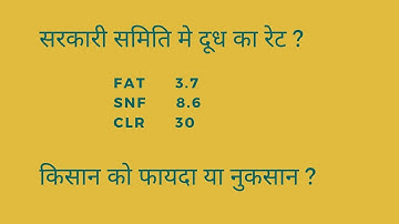 सरकारी समिति मे दूध का रेट | समिति मे दूध देना फायदा या नुकसान? Milk Rate in Government Organization