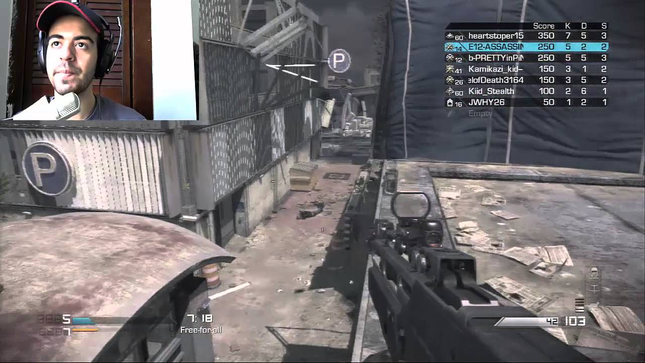 [ E12 ] + Call Of Duty Ghost Free For All Facecam and Commentary = Every Man For Himself