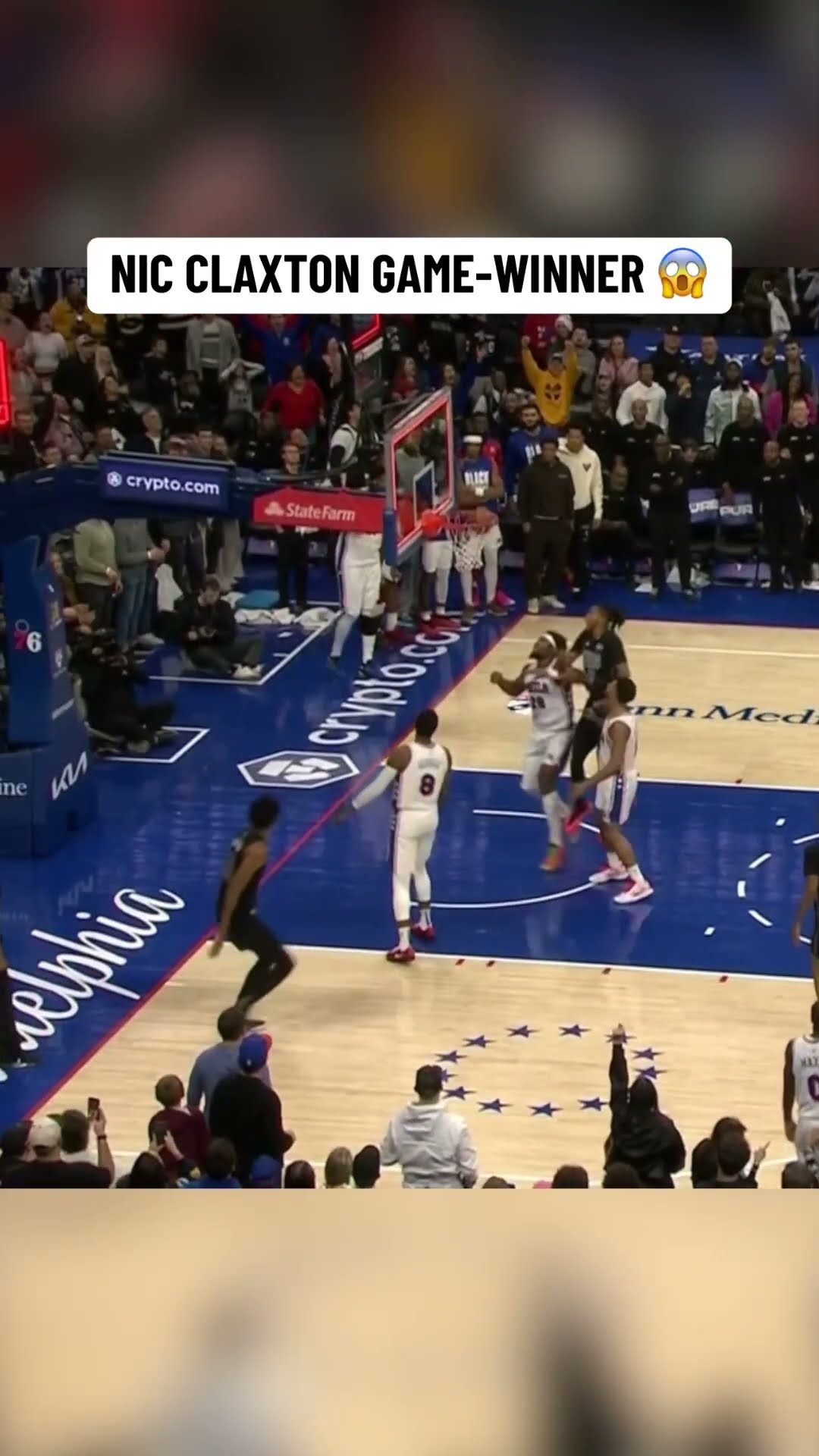 NIC CLAXTON GAME-WINNER ?