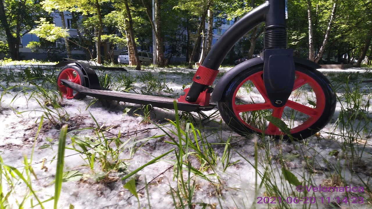 Купил самокат Weelz Rock - 2021 Red \  Забрал, распаковал, потестил