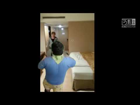 【惡搞】統神端火鍋害超大雙人床分成兩半