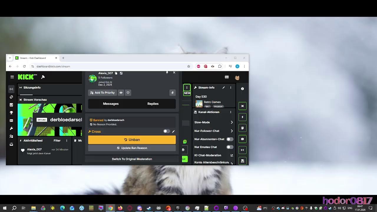 Saturday January 17th 2026 (Day 530) Twitch Mirror, Sit Back and Enjoy