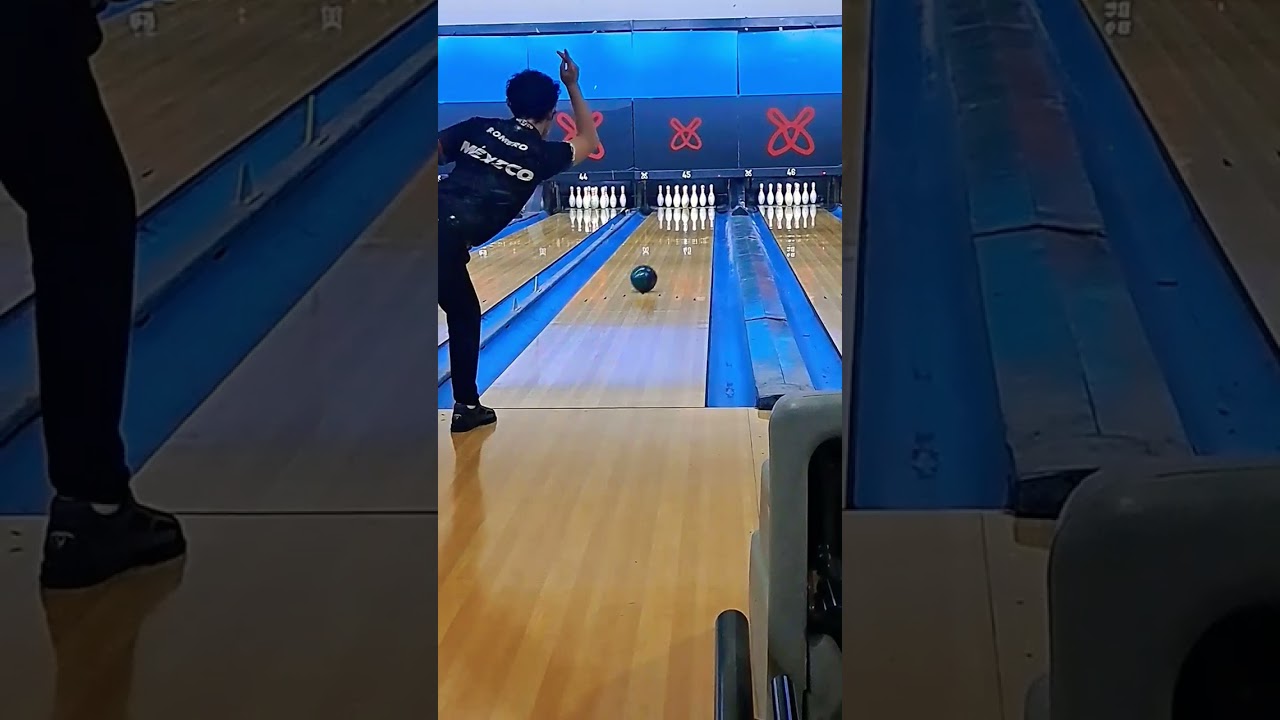 two handed bowling, rome 41 oil pattern,  