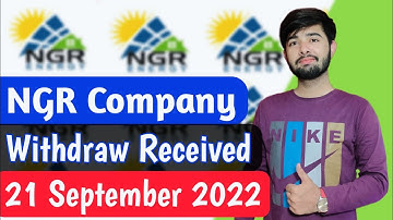 NGR New Update withdraw Receive | withdraw success | NGR new update | ngr energy latest update