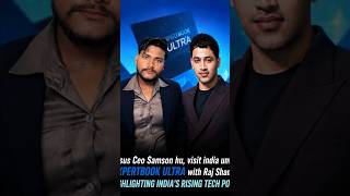 ASUS CEO Flew to India &amp; Revealed THIS… 🇮🇳 ExpertBook Ultra Launch ft. Raj Shamani