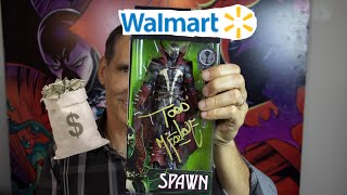 MCFARLANE TOYS MK AUTOGRAPHED SPAWN FIGURE COMING TO WALMART !!