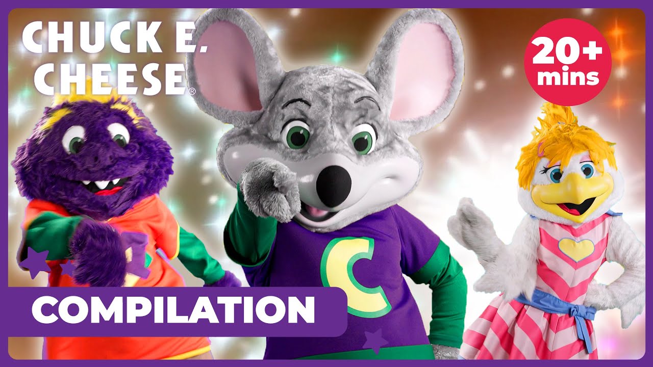 Summer Fun with Friends Dance! ☀️| 20 Minutes of Music Videos & Kids Songs | Chuck E. Cheese