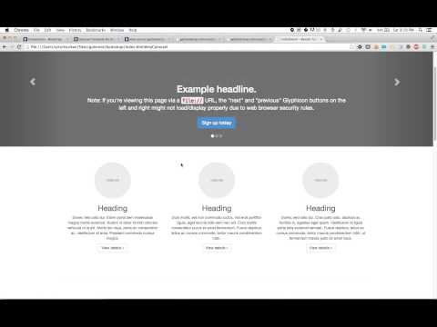 Bootstrap: 3 Pulling Our Navigation Elements Right