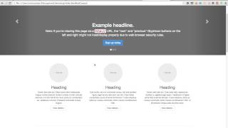 Bootstrap: 3 Pulling Our Navigation Elements Right
