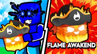 I Awakened FLAME FRUIT and it is INSANE.. (Blox Fruits)