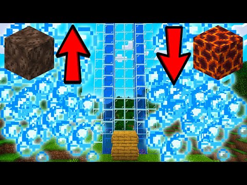 How to Make WATER ELEVATORS in Minecraft 1.20+? Bubble Columns to Move Players Up & Down [Very Easy]