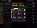 Free Fire Headshot setting 2026 ⚡ Best Sensitivity Settings ⚙️| Sensitivity + Hud Settings Free Fire