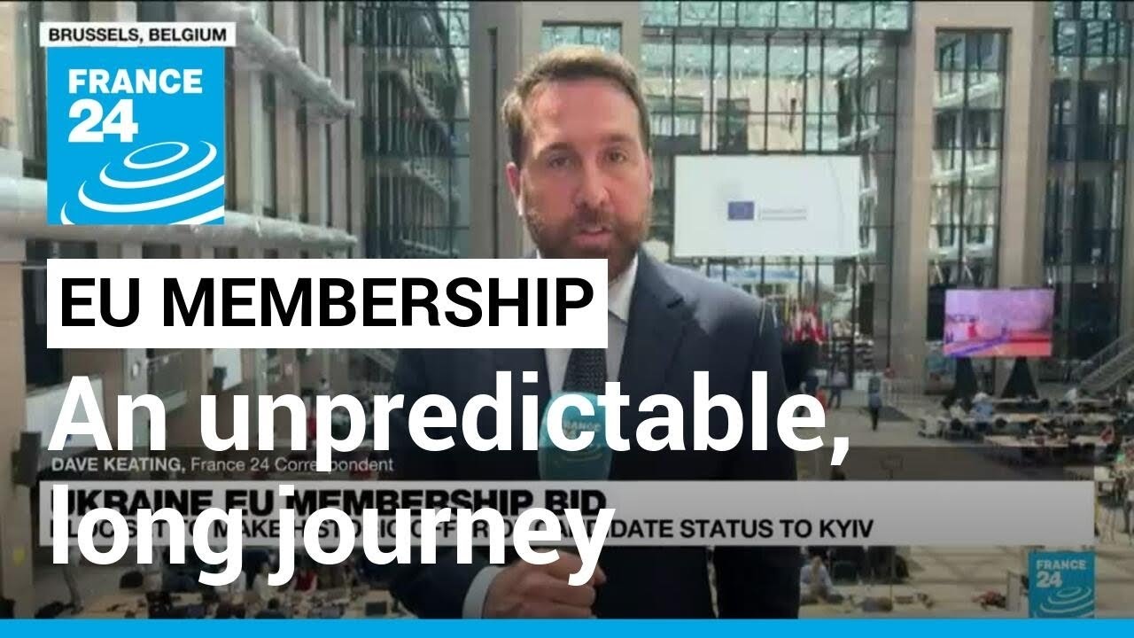 European Union leaders set to grant Ukraine candidate status • FRANCE 24 English