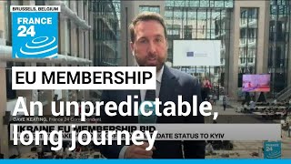 European Union leaders set to grant Ukraine candidate status • FRANCE 24 English
