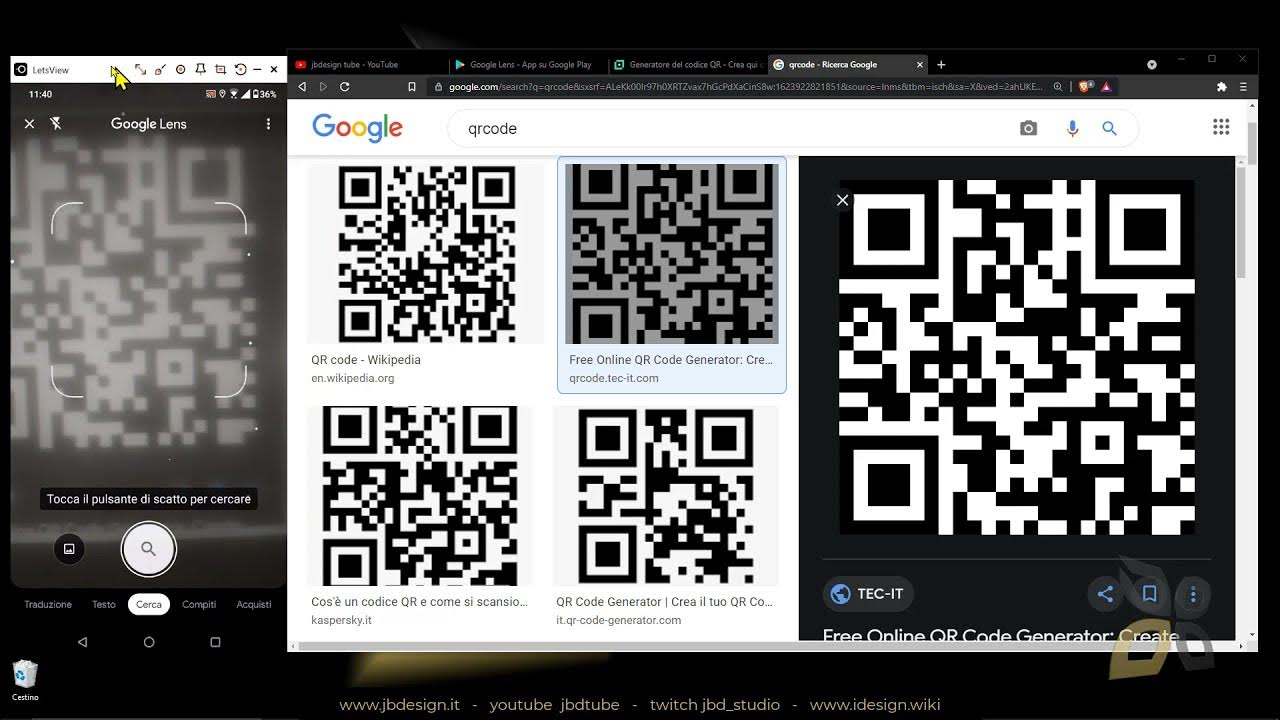 Video guida - Scannerizza Codici QR, Facile e Veloce con Google Lens QR Code  Scanner per Smartphone 