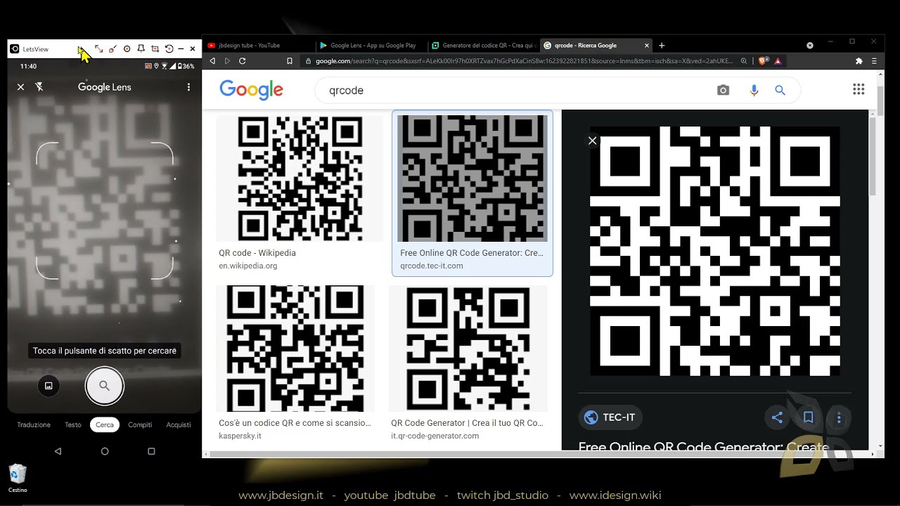 Video Guida Scannerizza Codici QR Facile E Veloce Con Google Lens QR Video Guida Scannerizza Codici QR Facile E Veloce Con Google Lens QR