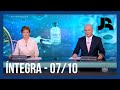 Assista à íntegra do Jornal da Record | 07/10/2021