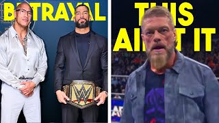 Rock Teases Roman Reigns Betrayal…The Rock Leaving After Mania…AEW Respond to Punk…Wrestling News