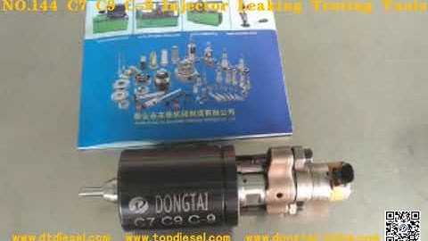 NO 144  CAT C7 C9 C 9 Injector Leaking Testing Tools