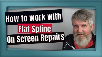 Ultimate How To Use Flat Spline For Screen Repair