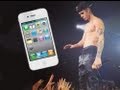 justin bieber stuffs fans phone down pants