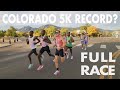 CAN I TAKE DOWN THE COLORADO 5K RECORD Full Race