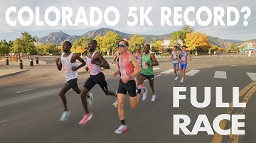 CAN I TAKE DOWN THE COLORADO 5K RECORD? | Full Race